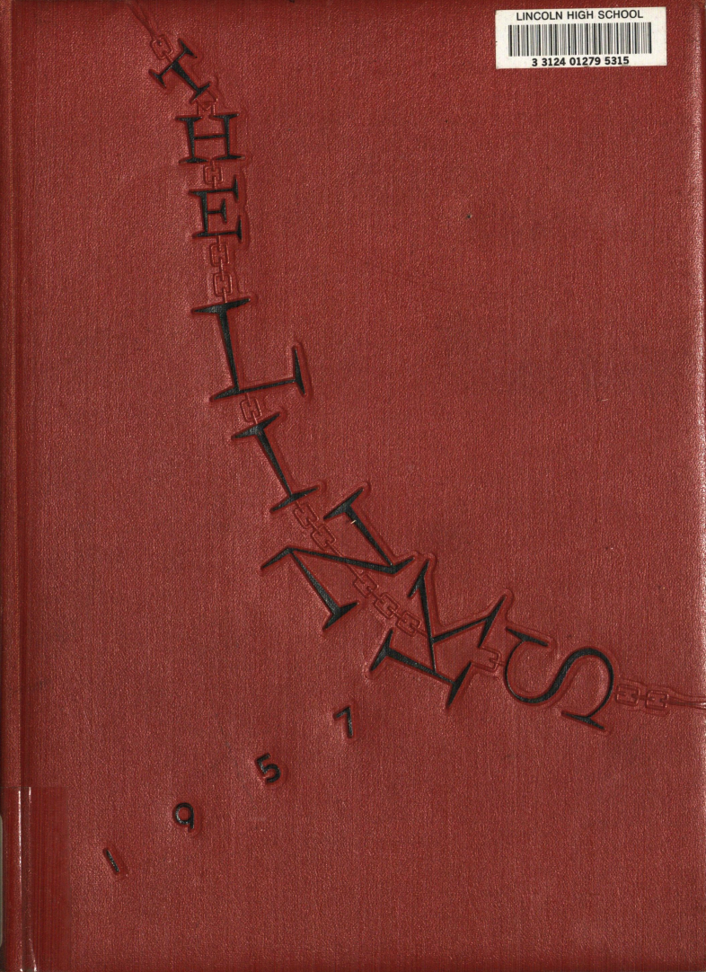 1957 Lincoln High School Yearbook